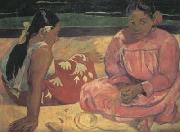 Paul Gauguin, Tahitian Women on the beach (mk07)
